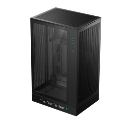 DeepCool R-CH270-BKNDM0-G-1 CH270 Digital, Mini Tower, PC, Negro, micro ATX, Mini-ITX, Acrilonitrilo butadieno estireno (ABS),