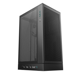 DeepCool R-CH270-BKNDM0-G-1 CH270 Digital, Mini Tower, PC, Negro, micro ATX, Mini-ITX, Acrilonitrilo butadieno estireno (ABS), 2