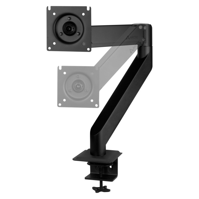 ARCTIC AEMNT00062A X1-3D, Abrazadera, 10 kg, 109,2 cm (43"), 100 x 100 mm, Ajustes de altura, Negro