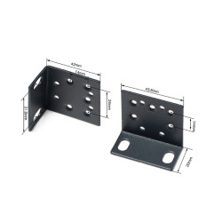 TP-Link RACKMOUNT KIT-19 Omada RackMount Kit-19, Kit de montaje, Metal, Negro 2