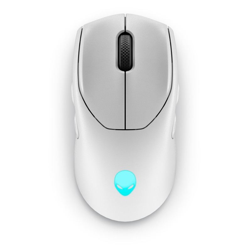 Alienware AW720M-W-DEAM AW720M, Ambidextro, Óptico, RF Wireless + Bluetooth, 26000 DPI, Blanco