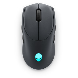 Alienware AW720M-G-DEAM AW720M, Ambidextro, Óptico, RF Wireless + Bluetooth, 26000 DPI, Gris 2