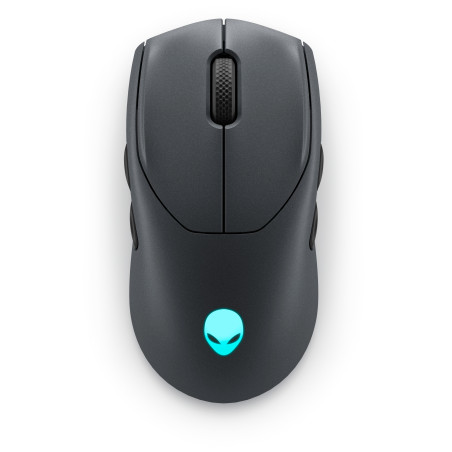 Alienware AW720M-G-DEAM AW720M, Ambidextro, Óptico, RF Wireless + Bluetooth, 26000 DPI, Gris