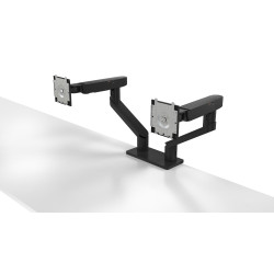 DELL DELL-MDA20 Brazo para dos monitores – MDA20, 10 kg, 48,3 cm (19"), 68,6 cm (27"), Ajustes de altura, Negro
