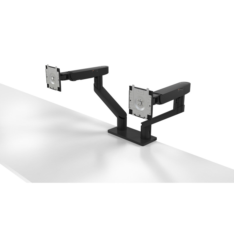 DELL DELL-MDA20 Brazo para dos monitores – MDA20, 10 kg, 48,3 cm (19"), 68,6 cm (27"), Ajustes de altura, Negro