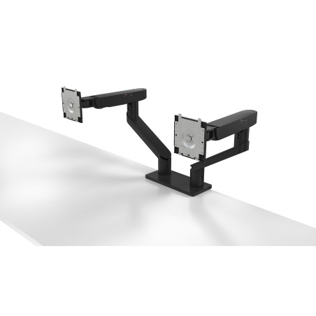 DELL DELL-MDA20 Brazo para dos monitores – MDA20, 10 kg, 48,3 cm (19"), 68,6 cm (27"), Ajustes de altura, Negro