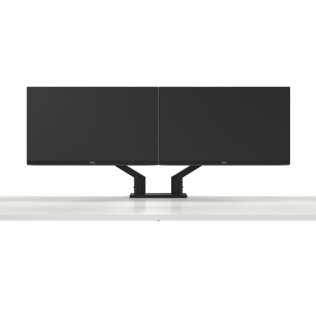 DELL DELL-MDA20 Brazo para dos monitores – MDA20, 10 kg, 48,3 cm (19"), 68,6 cm (27"), Ajustes de altura, Negro