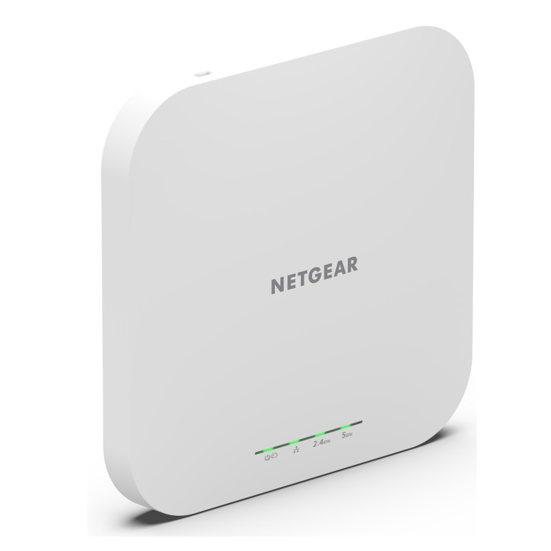 NETGEAR WAX610-100EUS Insight Cloud Managed WiFi 6 AX1800 Dual Band Access Point (WAX610), 2,4 GHz, 5 GHz, 1800 Mbit/s,