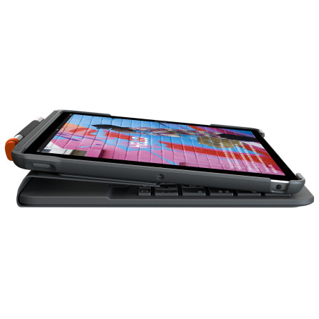 Logitech 920-009474 Slim Folio, QWERTZ, Alemán, 1,7 cm, 1,5 mm, Apple, iPad (7, 8, 9)