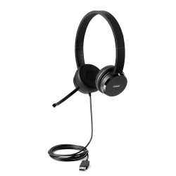 Lenovo 4XD0X88524 4XD0X88524, Alámbrico, Oficina/Centro de llamadas, 20 - 20000 Hz, 137 g, Auriculares, Negro