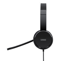 Lenovo 4XD0X88524 4XD0X88524, Alámbrico, Oficina/Centro de llamadas, 20 - 20000 Hz, 137 g, Auriculares, Negro 2
