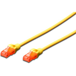 Ewent IM1029 IM1029, 5 m, Cat6, U/UTP (UTP), RJ-45, RJ-45, Amarillo