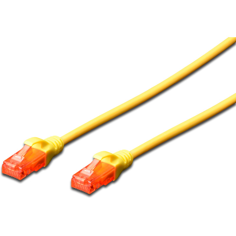 Ewent IM1029 IM1029, 5 m, Cat6, U/UTP (UTP), RJ-45, RJ-45, Amarillo