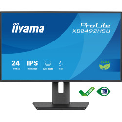 iiyama XB2492HSU-B1 ProLite XB2492HSU-B1, 60,5 cm (23.8"), 1920 x 1080 Pixeles, Full HD, LED, 3 ms, Negro 2