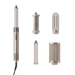 Dreame 6978515253898 6978515253898, Herramienta de peinado con múltiples accesorios, Airflow, Botones, Oro, 1200 W, Corriente