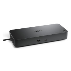 DELL DELL-WD25Z Pro Dock WD25Z, Alámbrico, USB 3.2 Gen 2 (3.1 Gen 2) Type-C, 130 W, 2500 Mbit/s, Negro, 1,25 Gbit/s