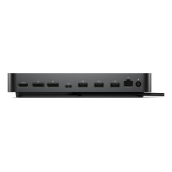DELL DELL-WD25Z Pro Dock WD25Z, Alámbrico, USB 3.2 Gen 2 (3.1 Gen 2) Type-C, 130 W, 2500 Mbit/s, Negro, 1,25 Gbit/s 2