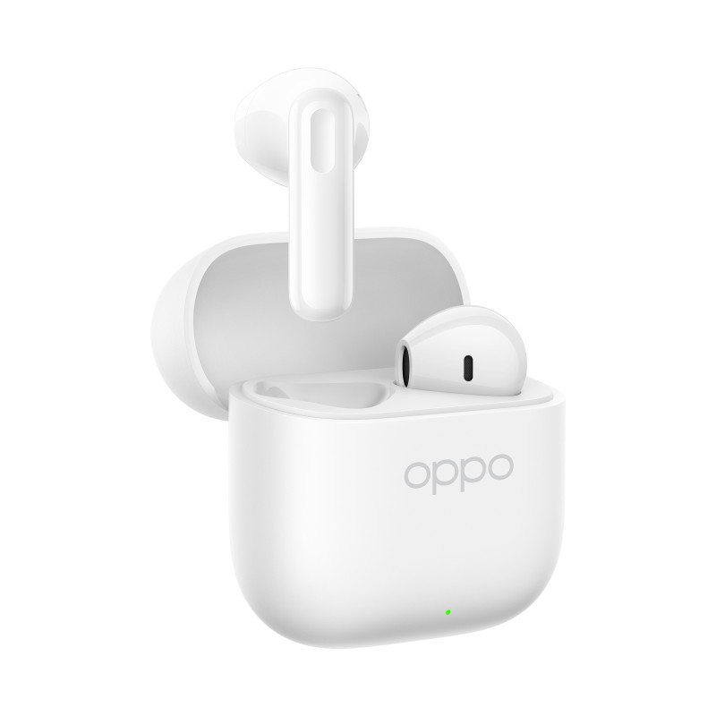 OPPO 110070830042 Enco Buds3, True Wireless Stereo (TWS), 20 - 20000 Hz, Llamadas/Música, 41,5 g, Auriculares, Blanco