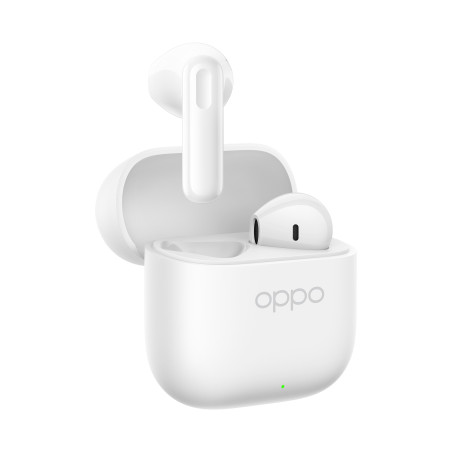OPPO 110070830042 Enco Buds3, True Wireless Stereo (TWS), 20 - 20000 Hz, Llamadas/Música, 41,5 g, Auriculares, Blanco