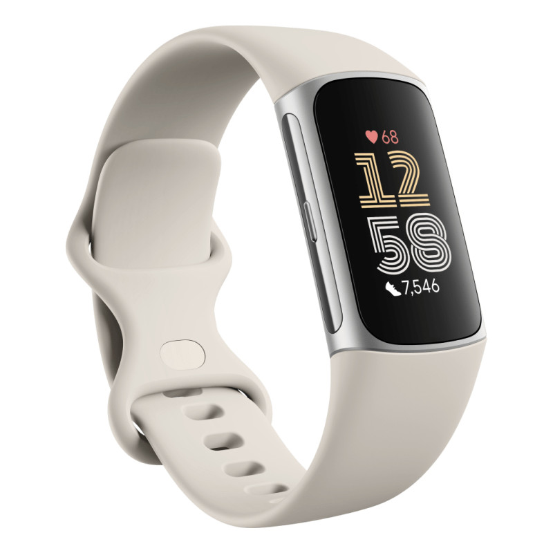 Fitbit GA05185-EU Charge 6, Pulsera de actividad, AMOLED, GPS (satélite), Comunicación de Campo Cercano (NFC), A prueba de
