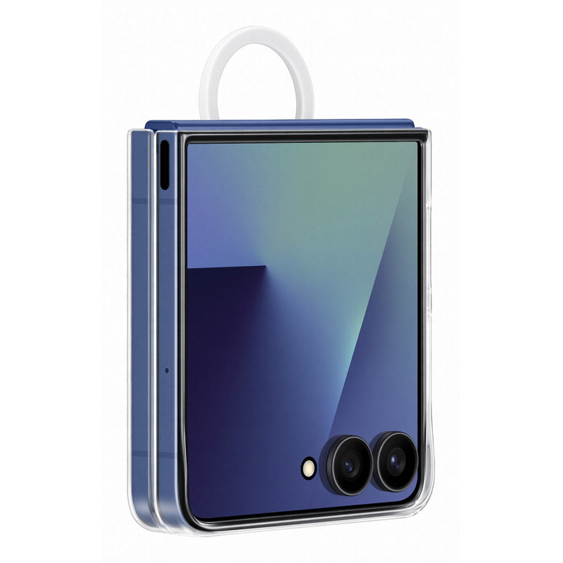 Samsung EF-QF766CTEGWW EF-QF766CTEGWW, Funda, Samsung, Samsung, 17,4 cm (6.85"), Transparente
