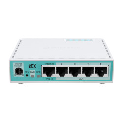 Mikrotik E50UG hEX, Ethernet WAN, Gigabit Ethernet, Blanco 2