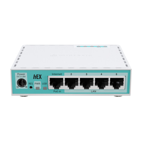 Mikrotik E50UG hEX, Ethernet WAN, Gigabit Ethernet, Blanco