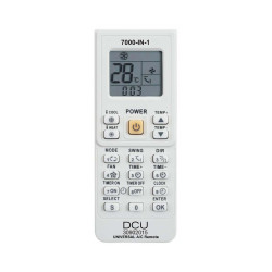 DCU Advance Tecnologic 30902015 30902015, TV, Sintonizador de TV, Receptor de televisión, RF inalámbrico, Botones, Blanco