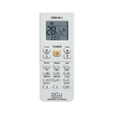 DCU Advance Tecnologic 30902015 30902015, TV, Sintonizador de TV, Receptor de televisión, RF inalámbrico, Botones, Blanco