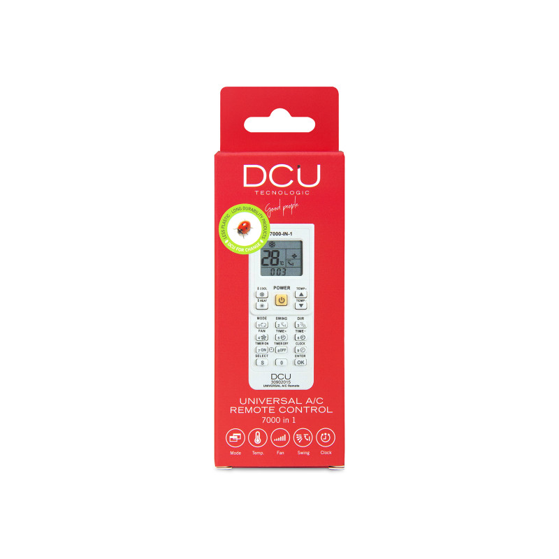 DCU Advance Tecnologic 30902015 30902015, TV, Sintonizador de TV, Receptor de televisión, RF inalámbrico, Botones, Blanco