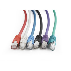Gembird PP6A-LSZHCU-BK-2M PP6A-LSZHCU-BK-2M, 2 m, Cat6a, S/FTP (S-STP), RJ-45, RJ-45, Negro 2