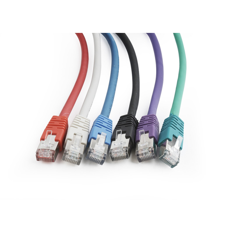 Gembird PP6A-LSZHCU-BK-2M PP6A-LSZHCU-BK-2M, 2 m, Cat6a, S/FTP (S-STP), RJ-45, RJ-45, Negro