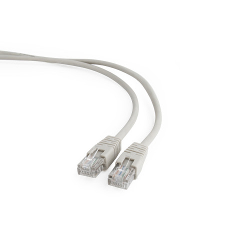 Gembird PP12-3M espinal CAT5e UTP Patch , gris , 3 m, 3 m, Cat5e, RJ-45, RJ-45, Beige