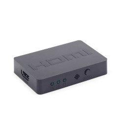 Gembird DSW-HDMI-34 DSW-HDMI-34, HDMI, 1.4a, Negro, 480i, 480p, 576i, 576p, 720p, 1080i, 1080p, 2160p, 2550 MHz, 4096 x 2160 2