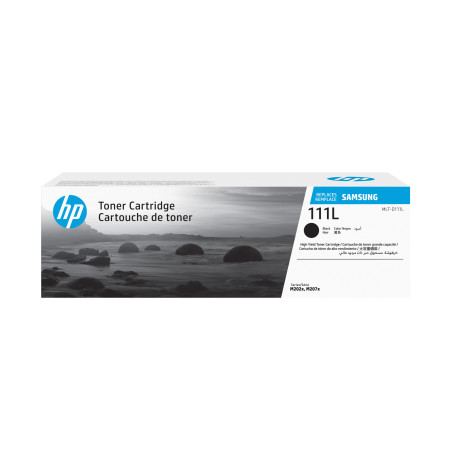 HP SU799A Samsung Cartucho de tóner negro de alto rendimiento MLT-D111L, 1800 páginas, Negro, 1 pieza(s)