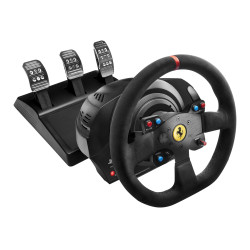 Thrustmaster 4160652 T300 Ferrari Integral Racing Wheel Alcantara Edition, Volante + Pedales, PC, PlayStation 4, Playstation 3,