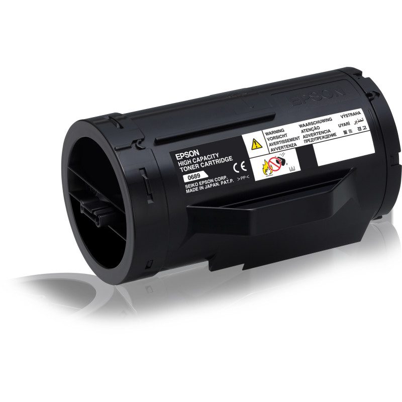 Epson C13S050689 Cartucho de tóner negro alta capacidad 10k, 10000 páginas, Negro, 1 pieza(s)