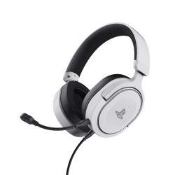 Trust 24716 GXT 498 Forta, Alámbrico, Juego, 20 - 20000 Hz, 269 g, Auriculares, Negro, Blanco