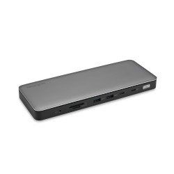Kensington K34110EU Replicador de puertos 4K dual Thunderbolt 4 SD5760T con carga Power Delivery de 96 W, Thunderbolt 4, 96 W,