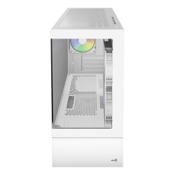 Aerocool ACCM-ES09133.21 Viewport-Mini-WT-v2, Mini Tower, PC, Blanco, micro ATX, Mini-ITX, SPCC, Acero, Vidrio templado, Juego 2