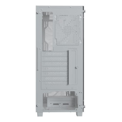 Aerocool ACCM-BD02063.21 B509A Flow ARGB, Midi Tower, PC, Blanco, ATX, micro ATX, Mini-ITX, Acrilonitrilo butadieno estireno 2