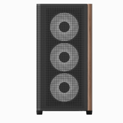 Aerocool ACCS-MA03043.11 D301A, Mini Tower, PC, Negro, Madera, micro ATX, Mini-ITX, Acrilonitrilo butadieno estireno (ABS), 2
