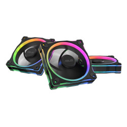 ASUS 90DA00L0-B09020 Prime MR120 Fan ARGB Reverse Black 3in1, Ventilador, 12 cm, 1600 RPM, Negro