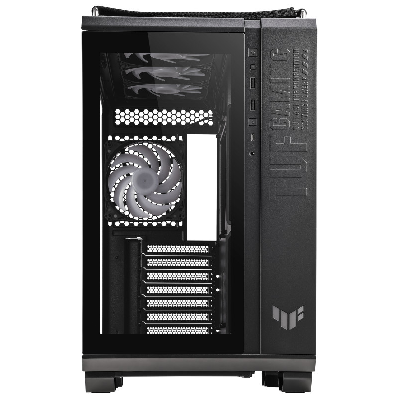 ASUS 90DC0090-B19010 TUF Gaming GT502 PLUS, Midi Tower, PC, Negro, ATX, micro ATX, Mini-ITX, Juego, 16,3 cm