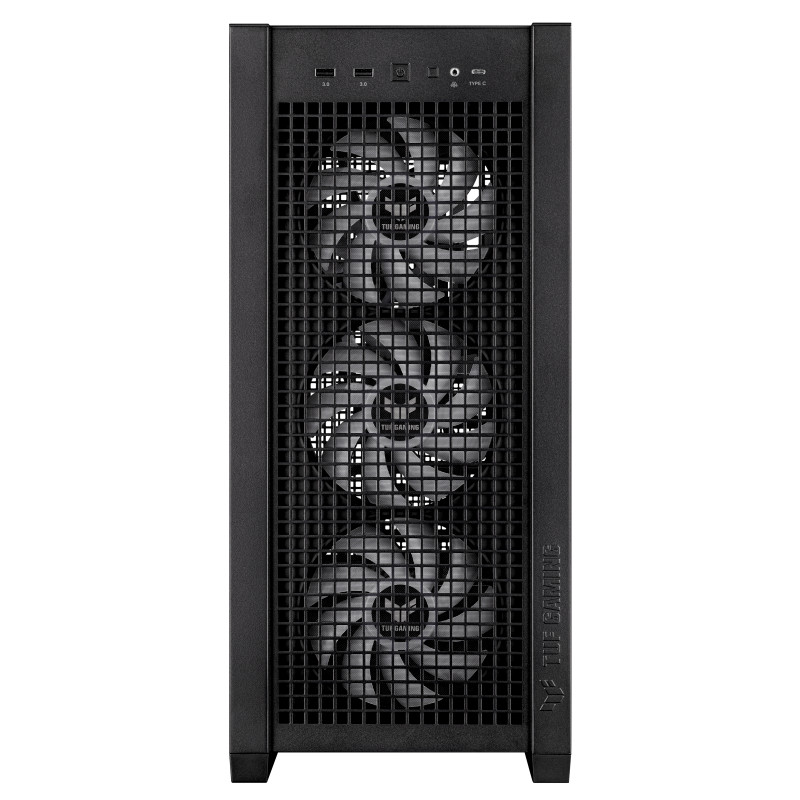 ASUS 90DC00I0-B19000 TUF Gaming GT302 ARGB, Midi Tower, PC, Negro, EATX, ATX, micro ATX, Mini-ITX, Juego, Multi