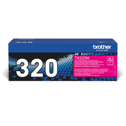 Brother TN-320M TN-320M, 1500 páginas, Magenta, 1 pieza(s)