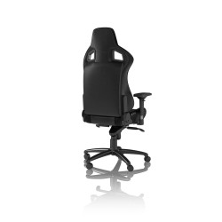 noblechairs NBL-PU-BLA-002 EPIC, Silla para videojuegos de PC, 120 kg, Asiento acolchado, Respaldo acolchado, Aluminio, Negro 2