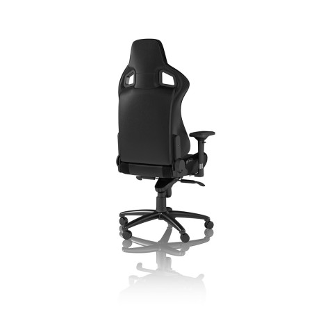 noblechairs NBL-PU-BLA-002 EPIC, Silla para videojuegos de PC, 120 kg, Asiento acolchado, Respaldo acolchado, Aluminio, Negro