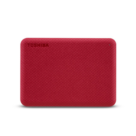Toshiba HDTCA20ER3AA Canvio Advance, 2 TB, 2.5", 2.0/3.2 Gen 1 (3.1 Gen 1), Rojo