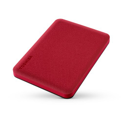 Toshiba HDTCA20ER3AA Canvio Advance, 2 TB, 2.5", 2.0/3.2 Gen 1 (3.1 Gen 1), Rojo 2